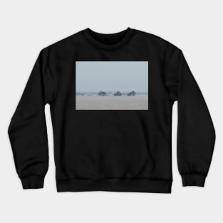 Fog on the Irrawaddy 1 Crewneck Sweatshirt